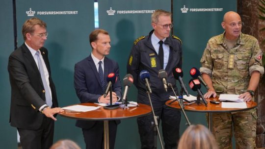 Drone detectate deasupra celei mai mari baze militare a Danemarcei