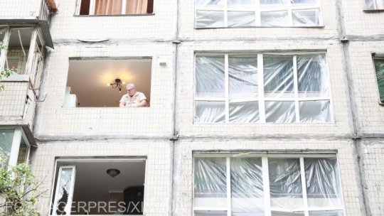 Capitala ucraineană Kiev, ținta unor bombardate intense rusești