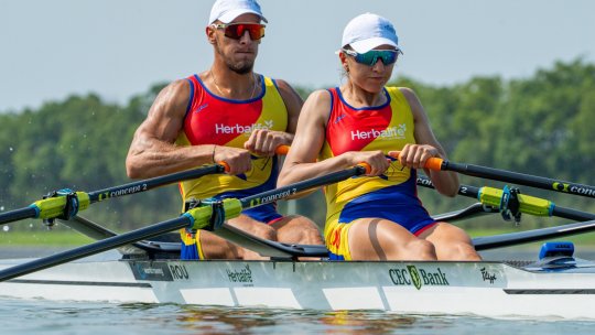 Mondialul de canotaj. Soții Cornea, doar locul 6 în finala de dublu vâsle mixt