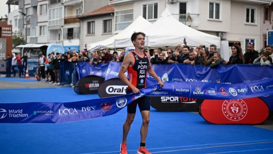 Triatlon. Carol Popa, campion balcanic în Turcia