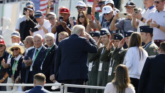 Donald Trump, întâlnire cu sute de generali americani din întreaga lume