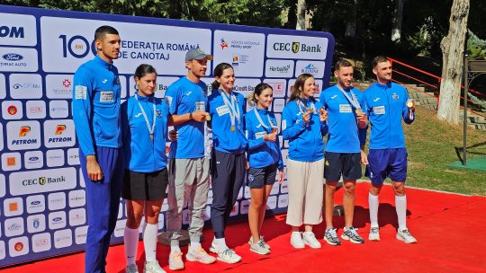 EXCLUSIV „Piesa asta este hit, canotajul n-a murit”. Canotorii s-au întors de la Mondiale cu 6 medalii