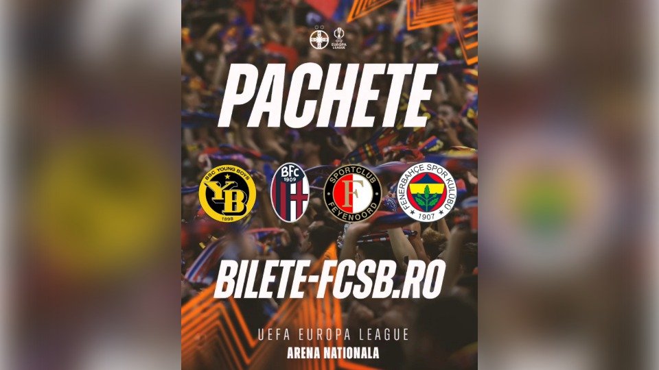 Fotbal: FCSB scoate la vânzare pachetele pentru Europa League
