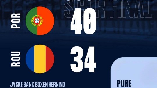 CE Handbal: România, eșec împotriva Portugaliei