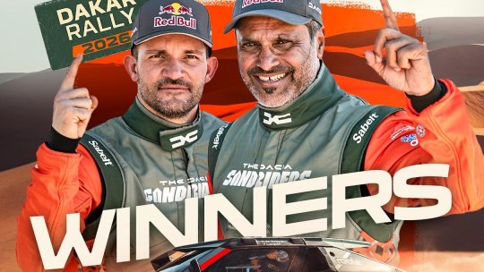 Dakar 2026. Dacia câștigă în premieră, iar Mani Gyenes termină pe locul 25 la general