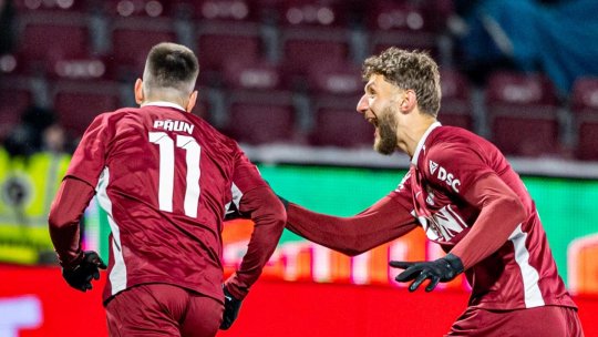 Superliga: CFR Cluj câștigă cu Oțelul