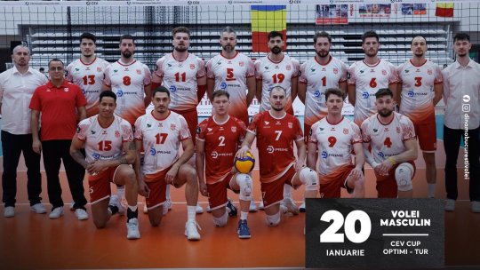 Volei: Dinamo câștigă primul meci din optimile Cupei CEV