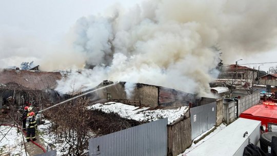 Incendiu la mai multe case și anexe gospodărești de pe Strada Garoafei din București
