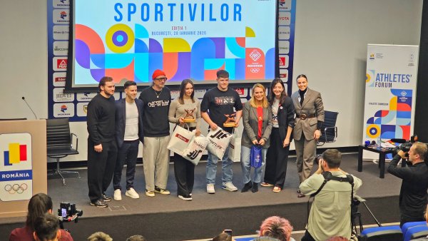 Amalia Covaliu și Erick Pătru, primii câștigători ai premiilor „Team Romania Junior”