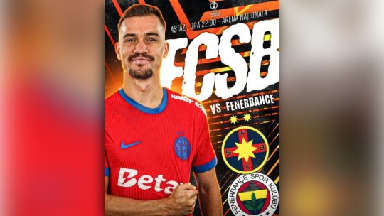 Europa League: FCSB - Fenerbahce, ora 22:00, în direct la RRA