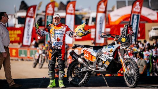 Raliul Dakar: Mani Gyenes, locul 17 în prolog la clasa moto