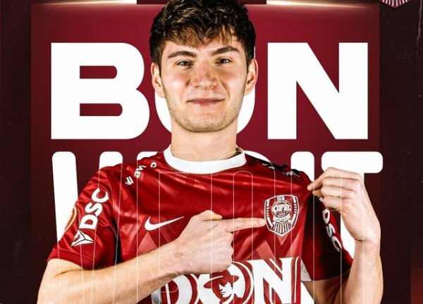 CFR Cluj anunţă venirea unui tânăr atacant din R. Moldova