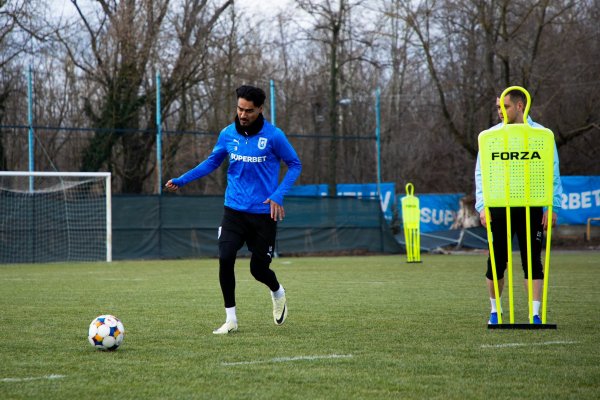 Fotbal: Universitatea Craiova, fără Ștefan Baiaram la meciurile cu FCSB