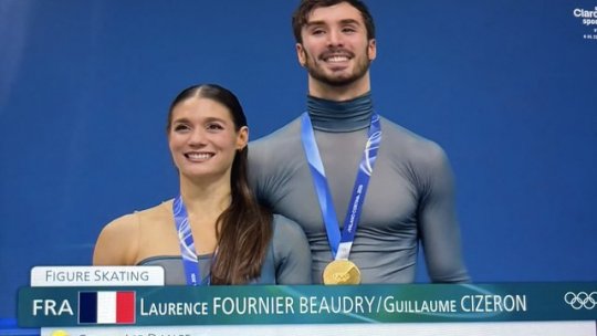 JO de iarnă, patinaj artistic: Cuplul francez Fournier Beaudry/Cizeron a câştigat aurul la dans pe gheaţă