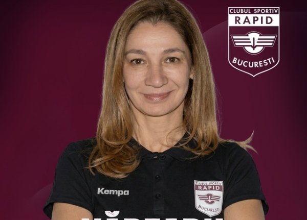 Cristina Vărzaru este noul manager al secţiei de handbal a CS Rapid