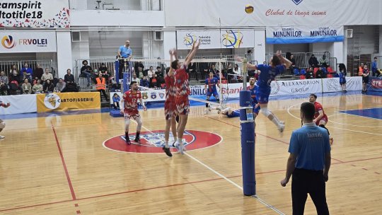 Volei: CSA Steaua Bucureşti se impune în derby-ul cu Arcada Galaţi