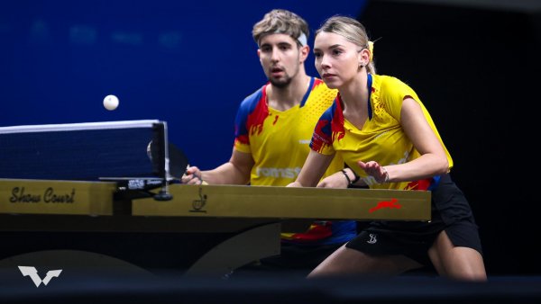 Tenis de masă: Bernadette Szocs și Eduard Ionescu, finaliști la Chennai