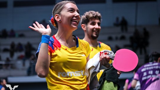 Tenis de masă: Aur pentru Bernadette Szocs și Eduard Ionescu, în India