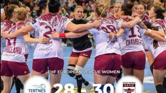 Handbal feminin: CS Rapid Bucureşti s-a calificat în sferturile EHF European League