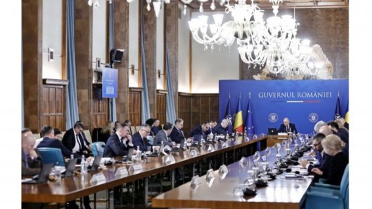 Agenda şedinţei de guvern