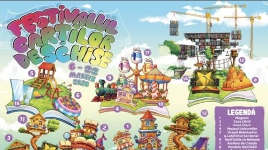 Invitație: Festivalul Cărților Deschise, la Opera Comică pentru Copii