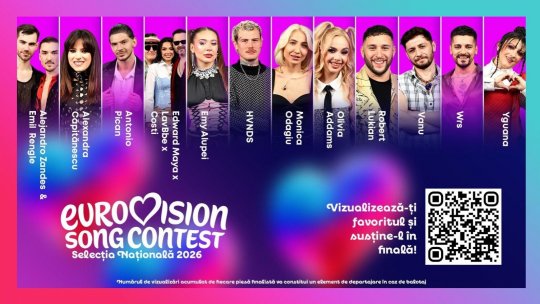 Eurovision ești tu! – Toți cei 12 finaliști ai Selecției Naționale, în podcast la București FM