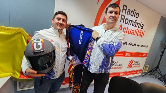 EXCLUSIV „Este cel mai bun pilot din Lume!” Boberul Mihai Tentea și antrenorul Iulian Păcioianu, în studioul Radio România Actualități