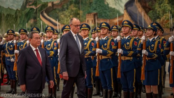 Cancelarul german Friedrich Merz şi-a încheiat vizita de două zile în China