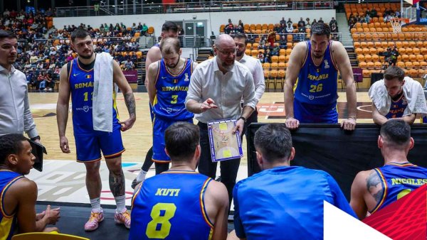 Baschet: Trei meciuri, trei înfrângeri pentru România în preliminariile pentru Cupa Mondială