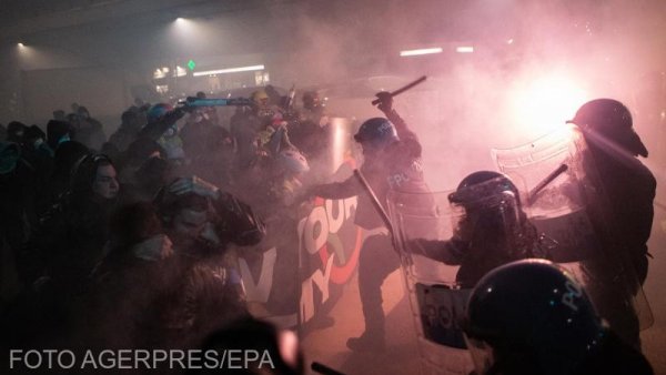 Mii de persoane au protestat la Milano, orașul gazdă al Jocurilor Olimpice de Iarnă