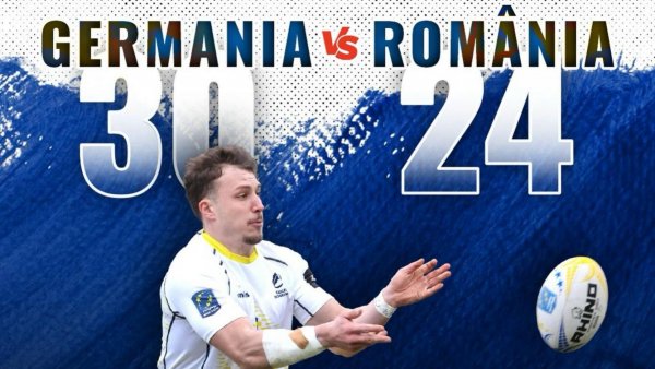 Rugby: Stejarii doborâți de Germania în Campionatul European 2026