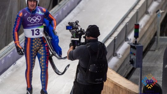 JO 2026 - Sanie: Germanul Max Langenhan, medaliat cu aur la individual masculin; Valentin Crețu, locul 15