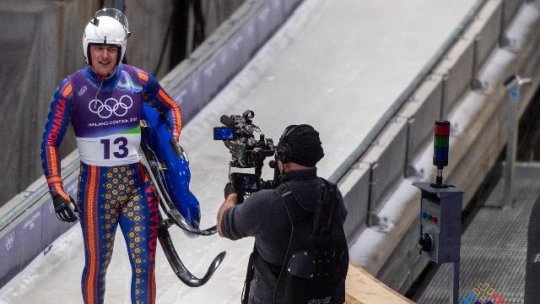 JO 2026 - Sanie: Germanul Max Langenhan, medaliat cu aur la individual masculin; Valentin Crețu, locul 15