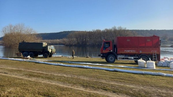 România sprijină R. Moldova în combaterea poluării cu petrol pe Nistru