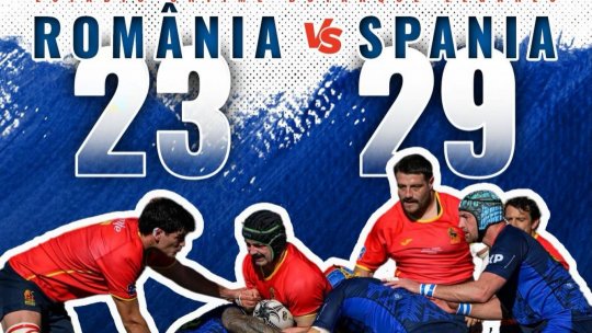 Rugby: România, învinsă de Spania în finala mică