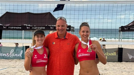 Volei pe plajă: Francesca Alupei și Beata Vaida învinse în finala Turneului Futures din Australia