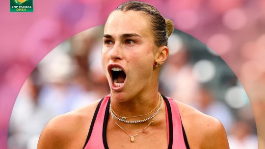 Tenis: Aryna Sabalenka a castigat turneul de la Indian Welles