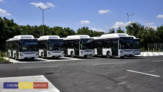 Stația de GNC din Giurgiu nu funcționează de luni bune. Autobuzele publice sunt alimentate în Bulgaria