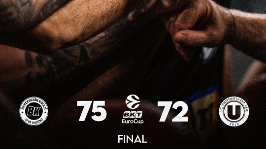 Baschet: U BT Cluj s-a oprit în sferturile Euro Cup