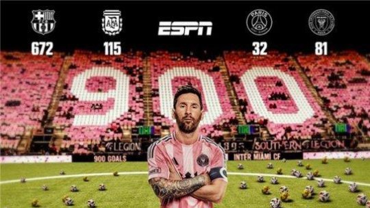 Lionel Messi a marcat golul 900 al carierei!