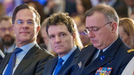 Preşedintele Nicuşor Dan se întâlnește cu secretarul general NATO, Mark Rutte, la sediul Alianţei din Bruxelles