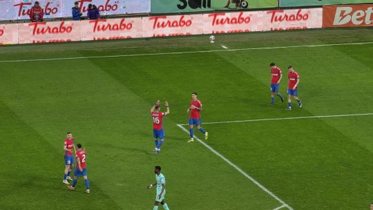 Superliga: FCSB, prima victorie de la revenirea lui Mirel Rădoi