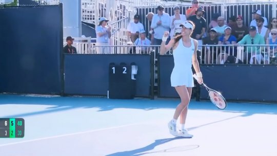 VIDEO Sorana Cîrstea s-a calificat în optimi, la Miami. Jaqueline Cristian va juca duminică