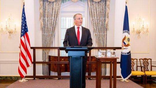 Noul ambasador al SUA la București, Darryl Nirenberg, își prezintă scrisorile de acreditare