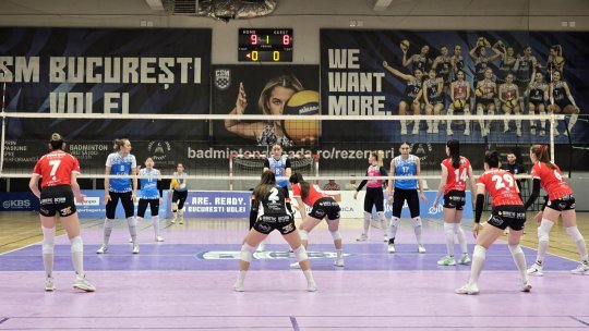 Volei feminin: Dinamo București – Volei Alba Blaj, finala Cupei României!