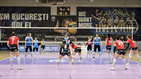 Volei feminin: Dinamo București – Volei Alba Blaj, finala Cupei României!