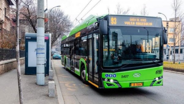 București: Autobuzele vor primi din nou dreptul de a circula pe şinele de tramvai