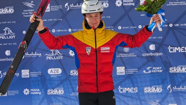 Titlu european pentru România la schi-alpinism. Matei Petre, aur la individual U18