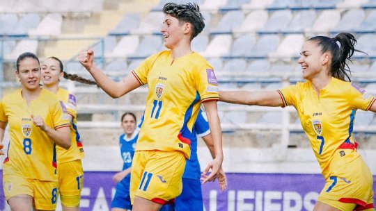 Fotbal feminin | Două victorii în două meciuri la debutul în preliminariile Cupei Mondiale