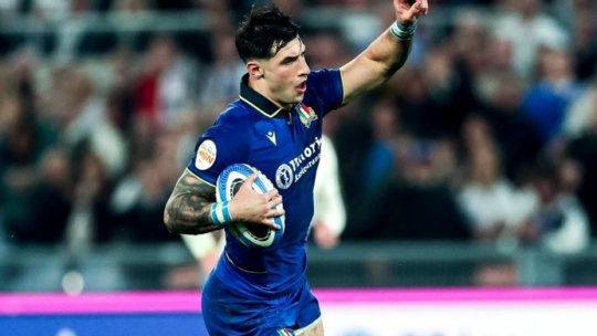 Turneul celor Şase Naţiuni: Italia a învins Anglia pentru prima oară în istorie